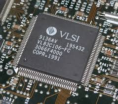 Microchip perteneciente a la marca VLSI