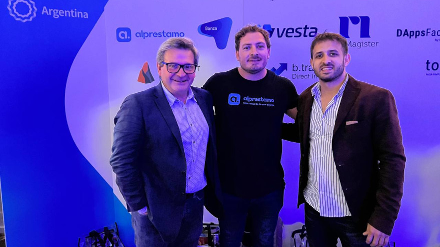 Hay equipo: Pablo Blanco (CFO), Julián Sanclemente (CEO) y Santiago Rivero (COO)