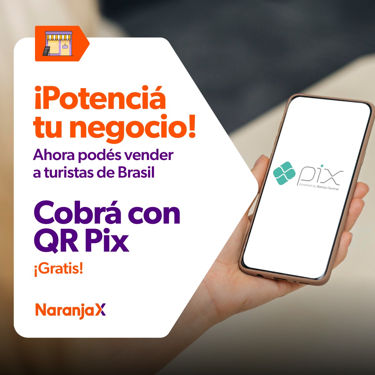 Naranja X amplía su alcance y ofrece a los comercios argentinos la capacidad de aceptar pagos de turistas brasileños de manera sencilla