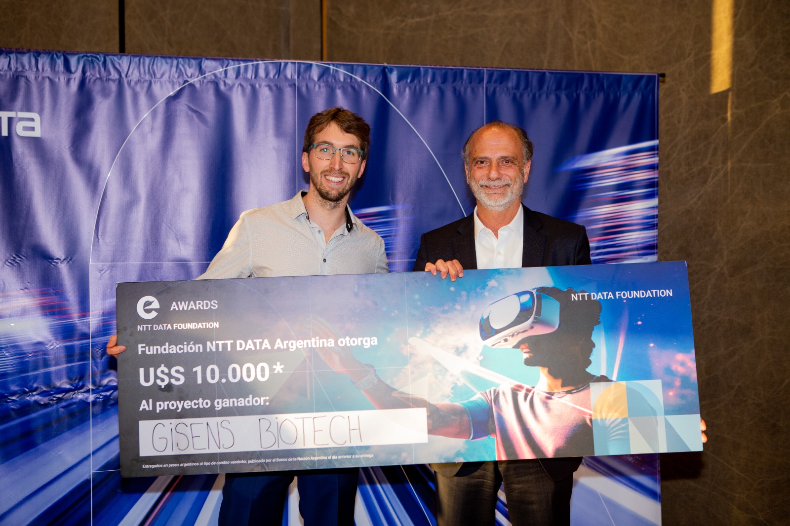 Gisens Biotech, equipo especializado en bioelectrónica y nanotecnología y ganador de la edición 2023 de los eAwards Argentina