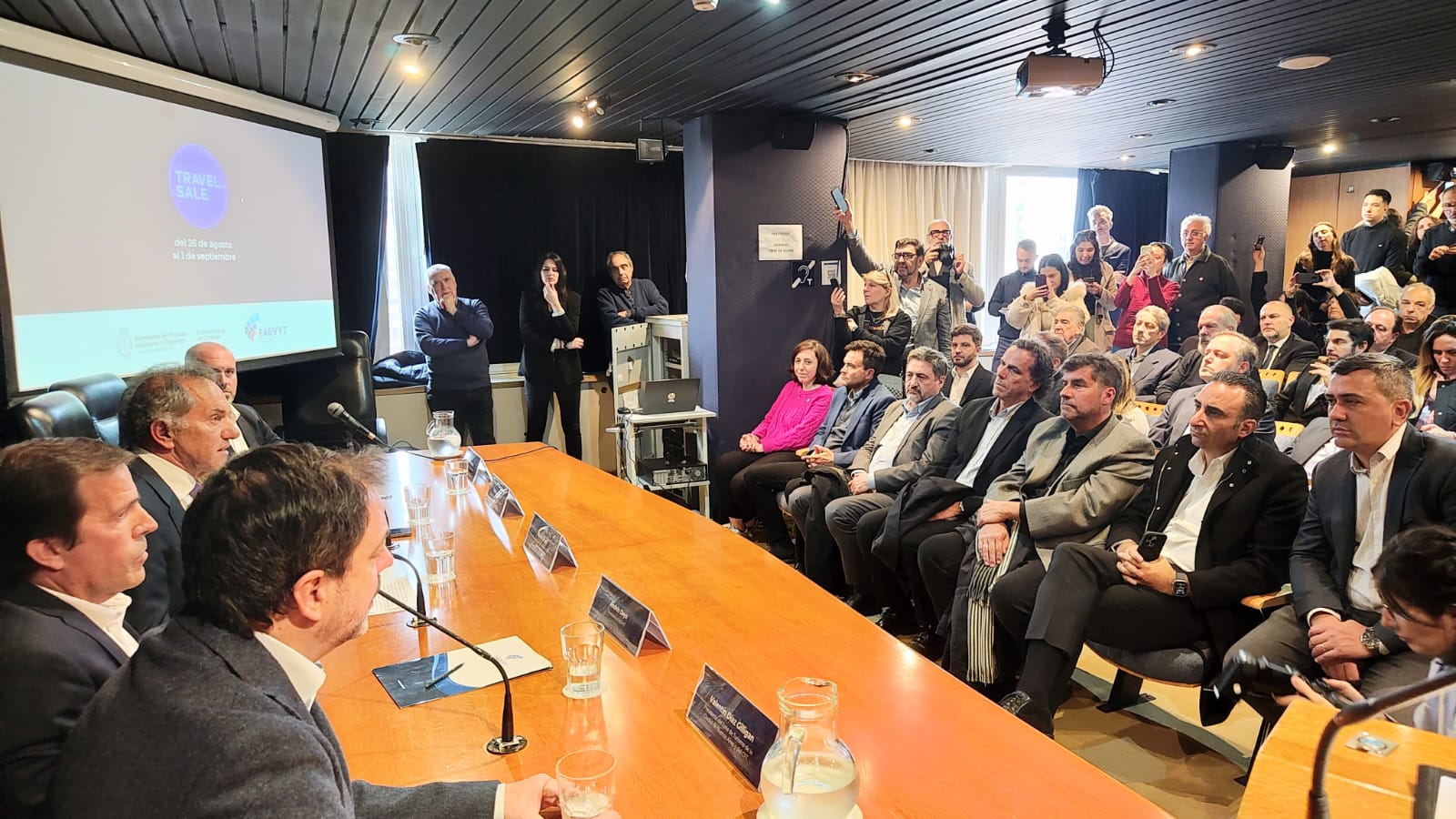 Se presentó oficialmente el Travel Sale 2024, con descuentos, beneficios y cuotas sin interés. (Gentileza: FAEVYT)