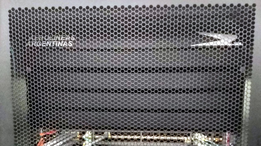 Servidor en el centro de datos en Ezeiza.