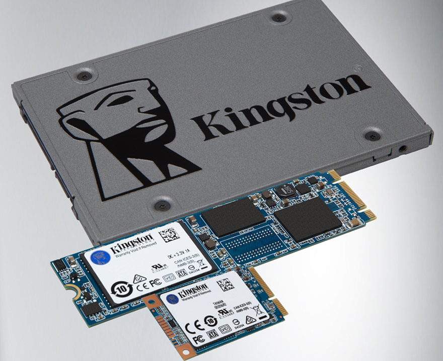 El SSD UV500 en sus distintos formatos.