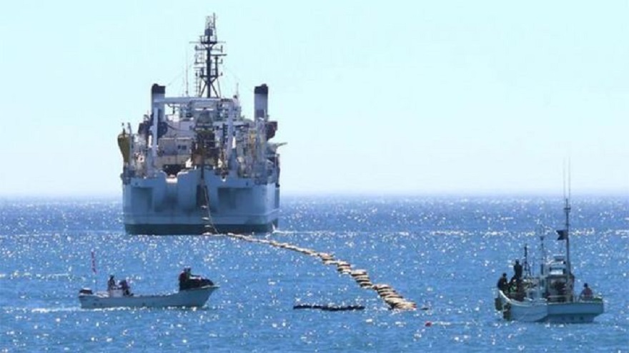 En Las Tonitas se encuentra el punto de amarre de los cables submarinos que conectan a la Argentina con el mundo