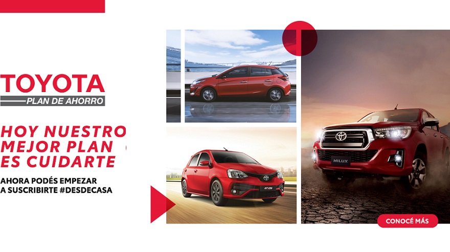 La propuesta de Toyota para tener un plan de ahorro sin salir de casa.
