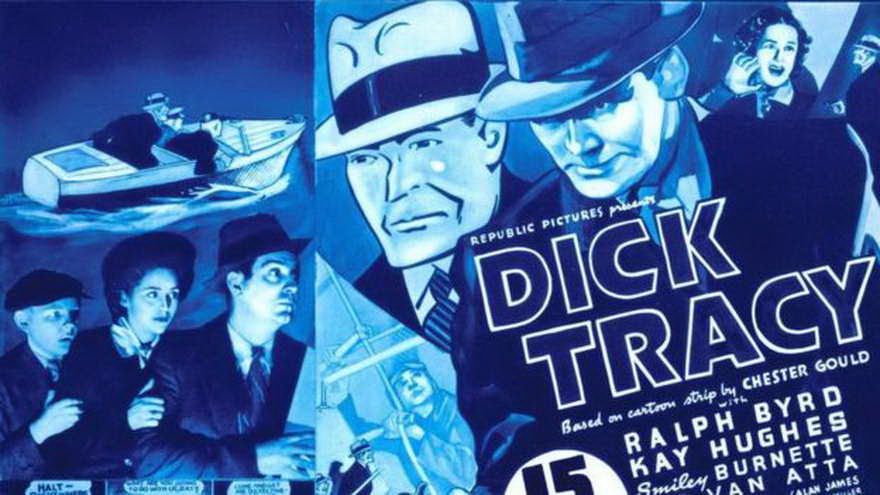 El protagonista de la exitosa tira cómica creada en 1931, Dick Tracy, era un inspector de policía que se valía de la ciencia forense, artefactos avanzados e ingenio para atrapar a los malos