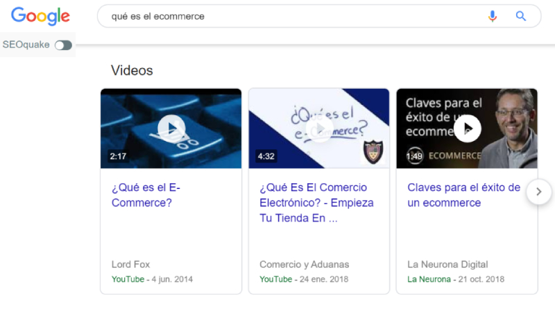 Snippets en Google