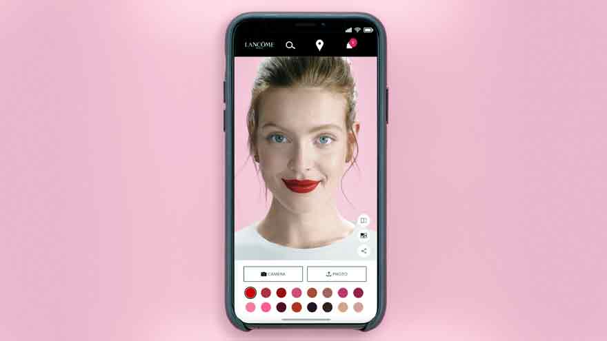 La realidad aumentada se ajusta a las pruebas de maquillaje post cuarentena