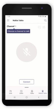 La nueva función Walkie Talkie