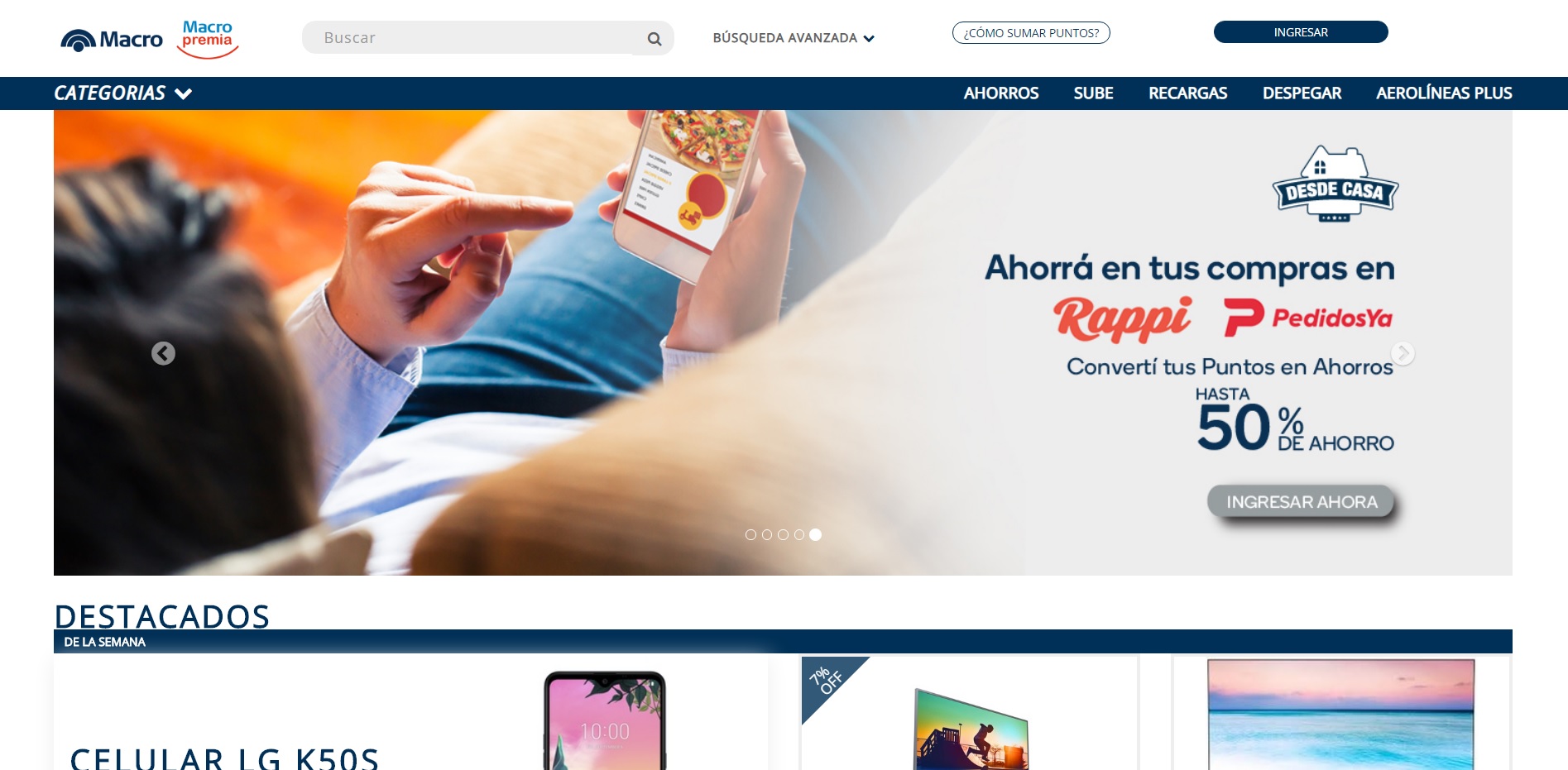 La Tienda de Macro ofrecerá descuentos para sus clientes