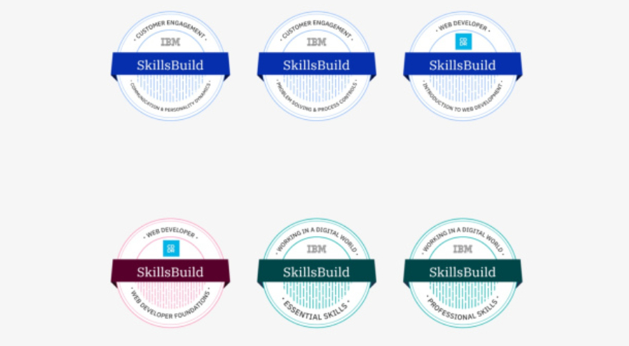 Las insignias de IBM para afianzar el aprendizaje