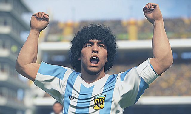 Maradona en el PES 2017