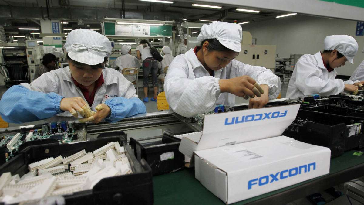 Foxconn ya tiene el 30% de su producción fuera de China y espera aumentar tal proporción