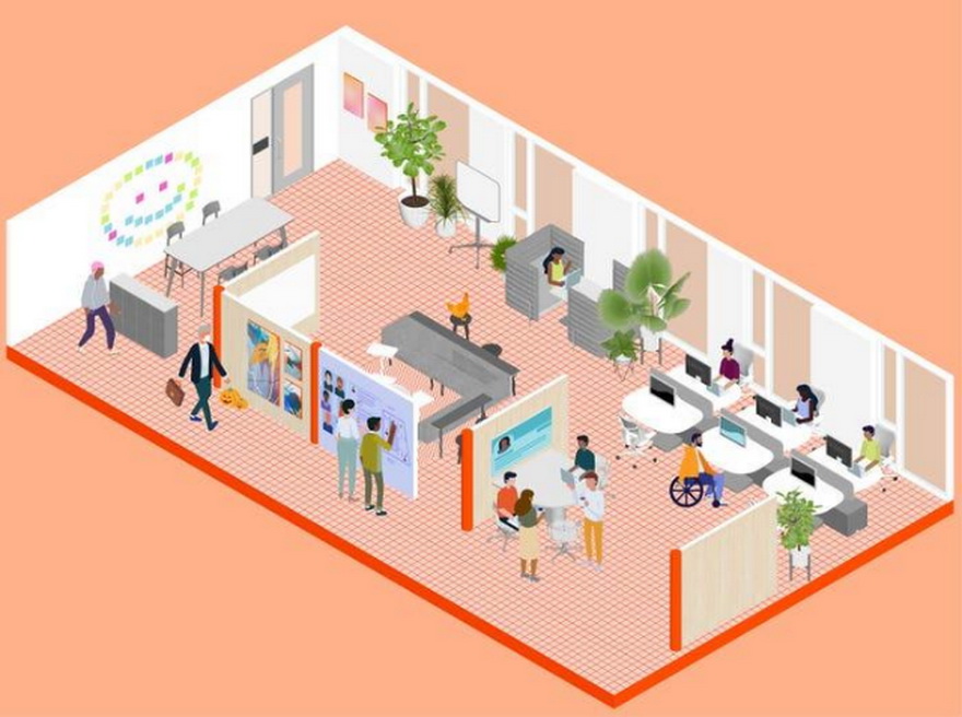 No sóloen el trabajo del futuro se podría rabajar sólo 4 días a la semana, sino que por la pandemia e requiere un nuevo espacio de trabajo