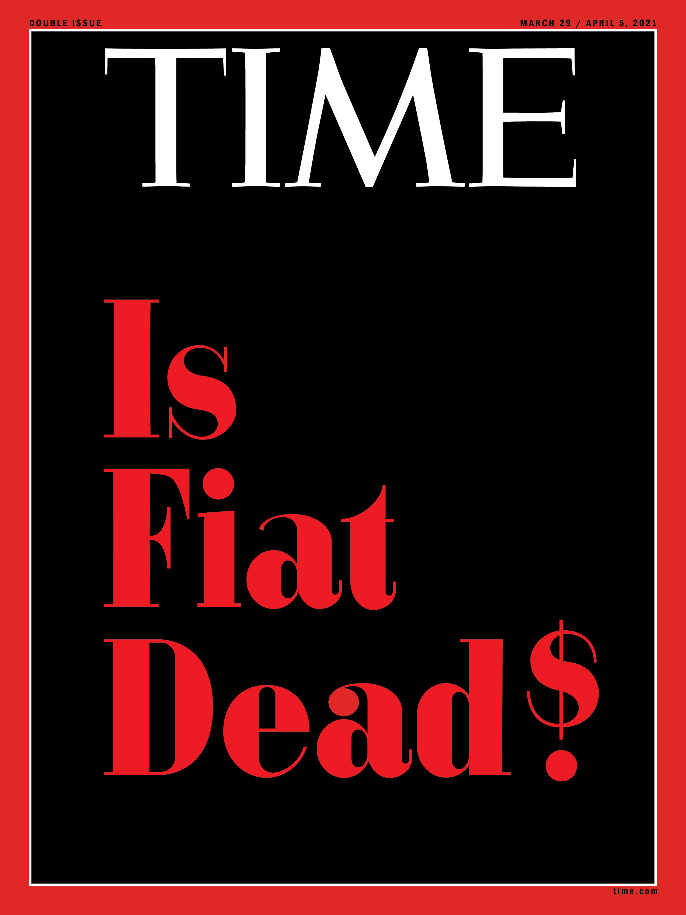Portada de Time del 5 de abril de este año