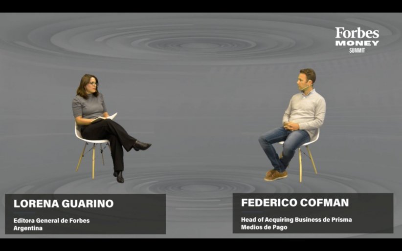 Federico Cofman en el Money Summit de Forbes. Foto: Forbes Argentina