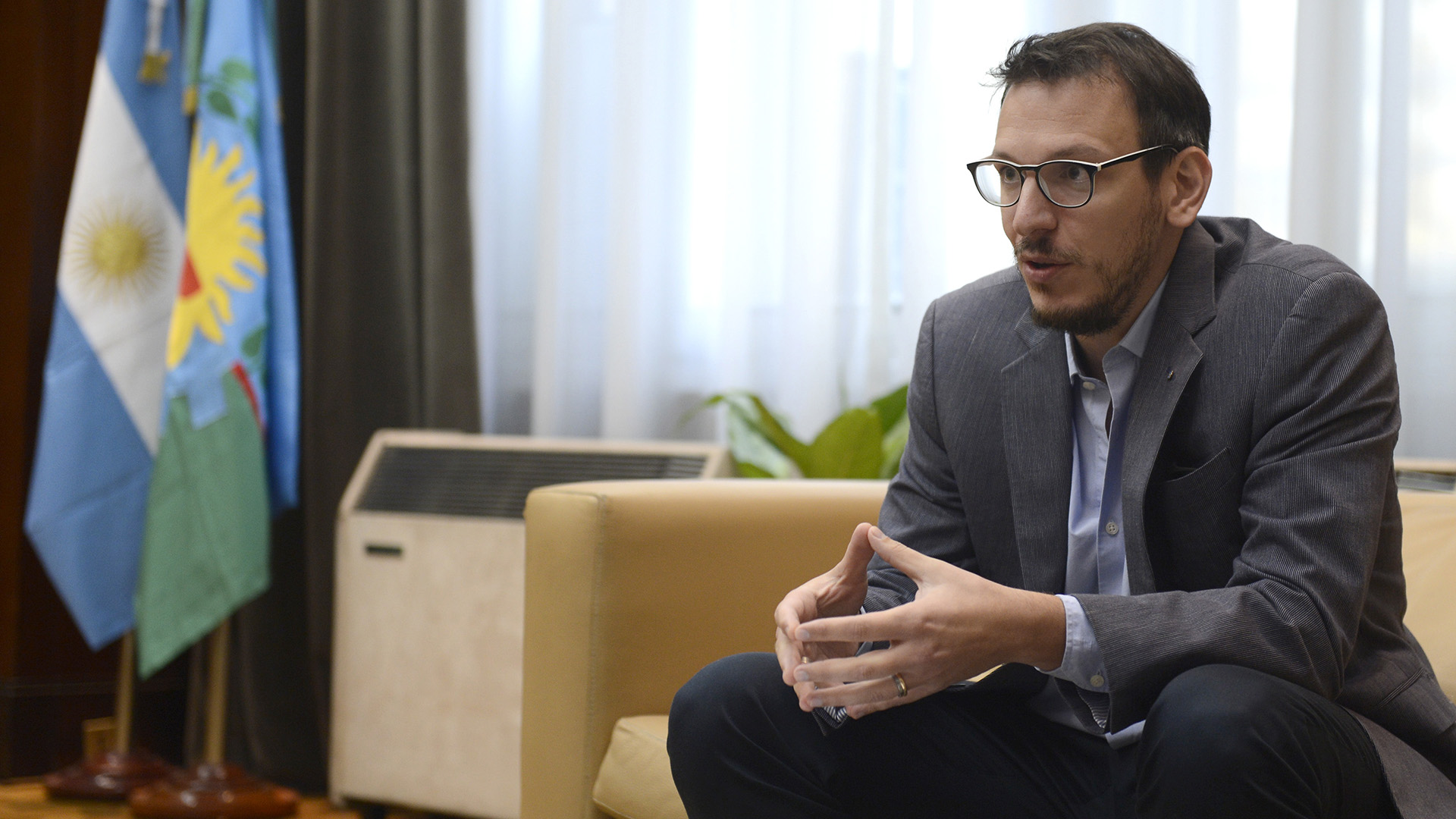 Juan Cuattromo, presidente del Banco Provincia