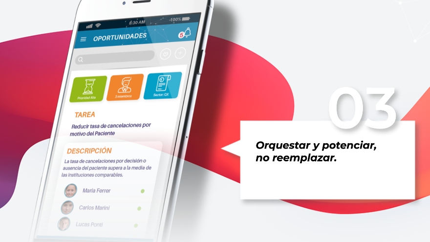 Con el uso de la inteligencia artificial, la plataforma es capaz de consolidar todas las