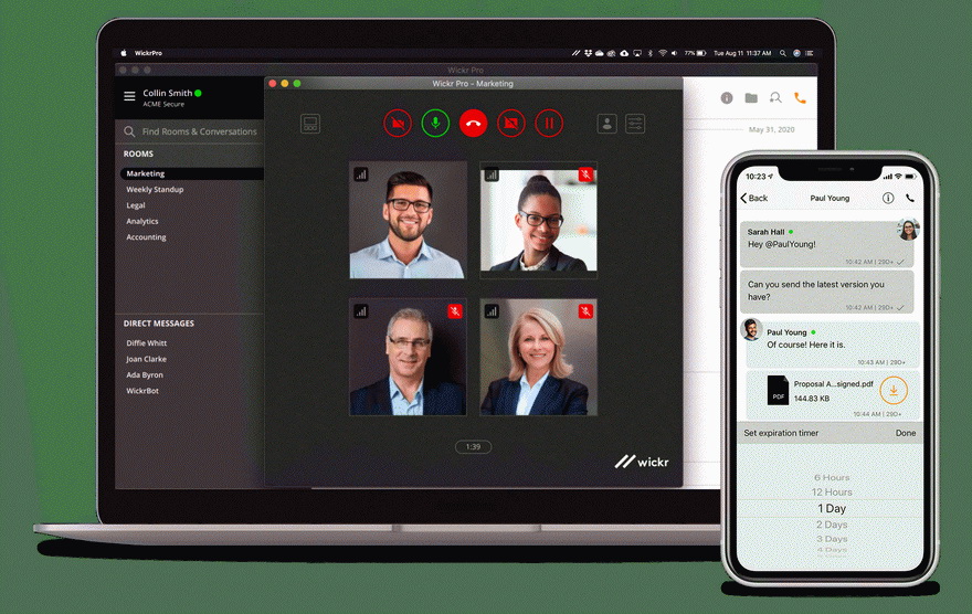 Wickr ofrece una plataforma de mensajería segura que extenderá los srvicios a los clientes de Amazon Web Services