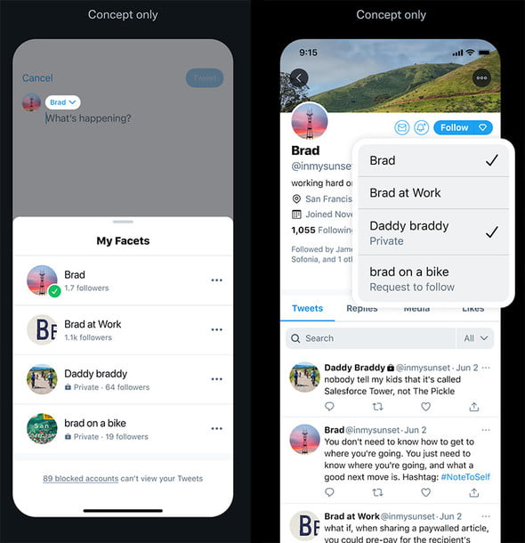Twitter y pruebas recientes