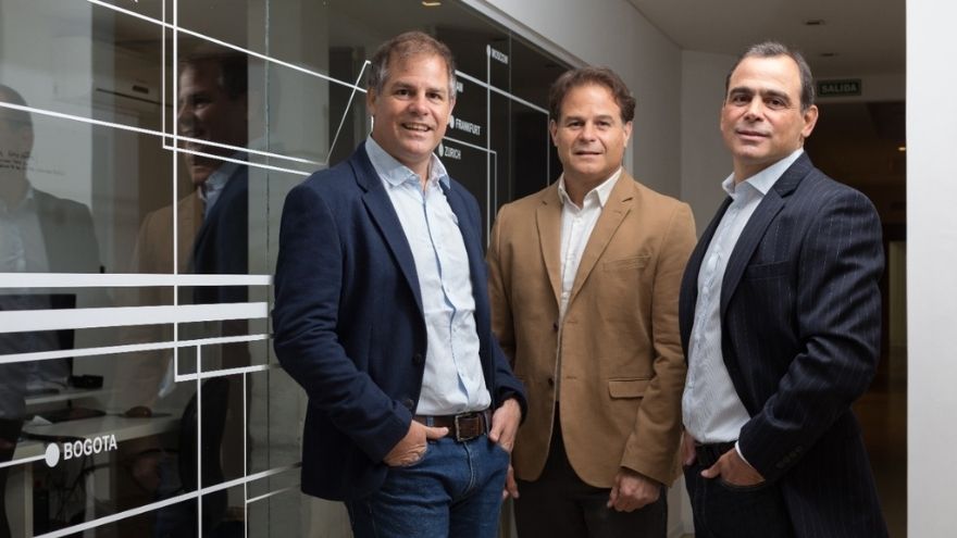 Martín, Alberto y Maximiliano Carrara, fundadores de Grupo Traslada
