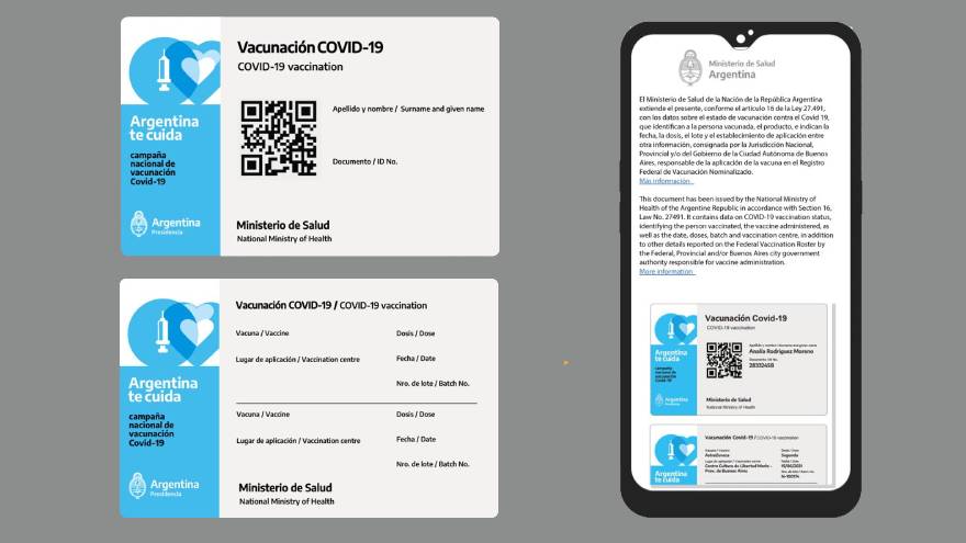 Credencial digital de vacunación