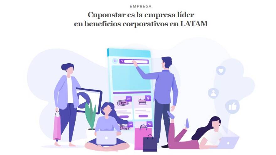 Página web de Cuponstar