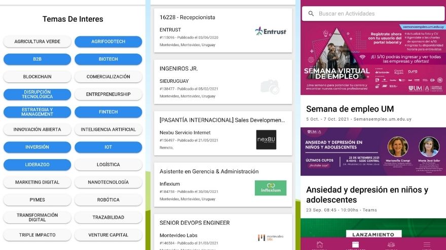 Algunas de las funciones que ofrece la app Connect