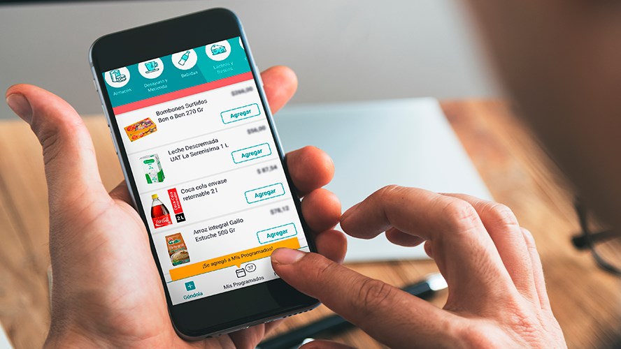 Justmart es una app para realizar pedidos de supermercado de forma 100% online