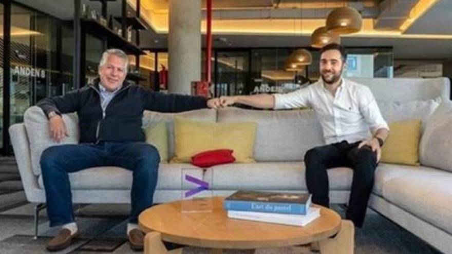 Sergio Kaufman, Presidente de Accenture Hispanoamérica (HSA) y Andrés Dorfman, CEO de Glamit