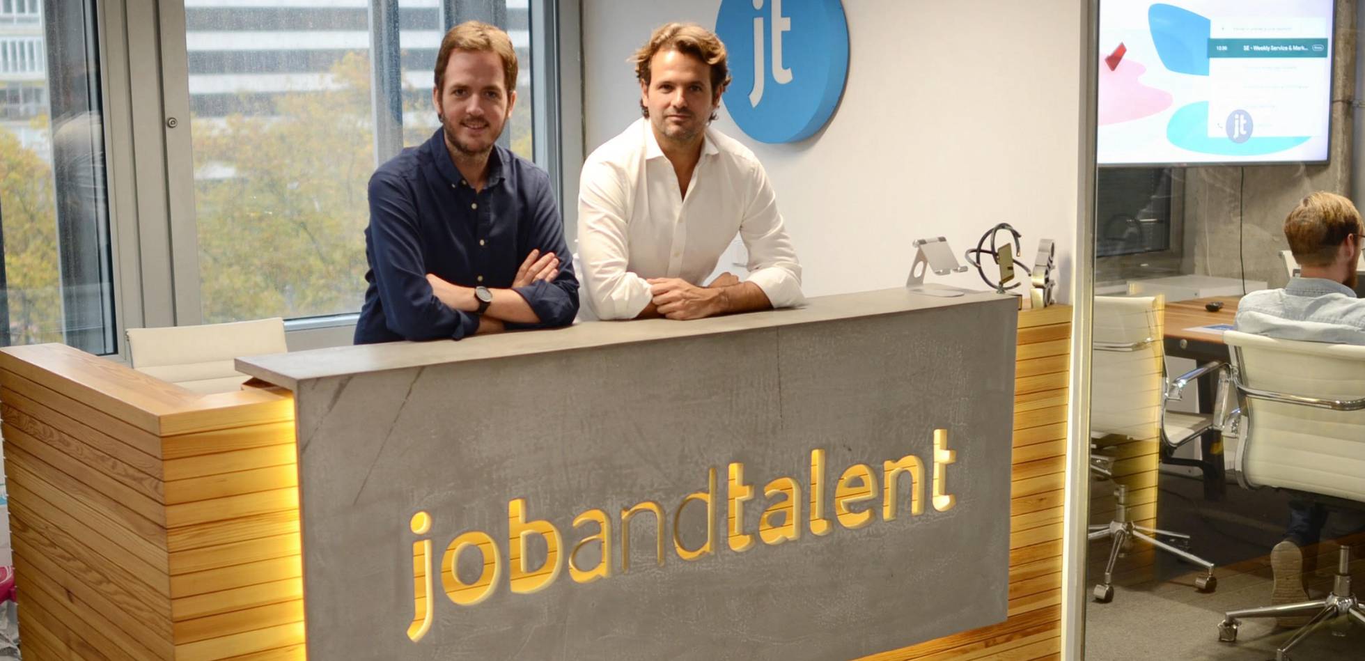 Juan Urdiales y Felipe Navío, cofundadores de jobandtalent