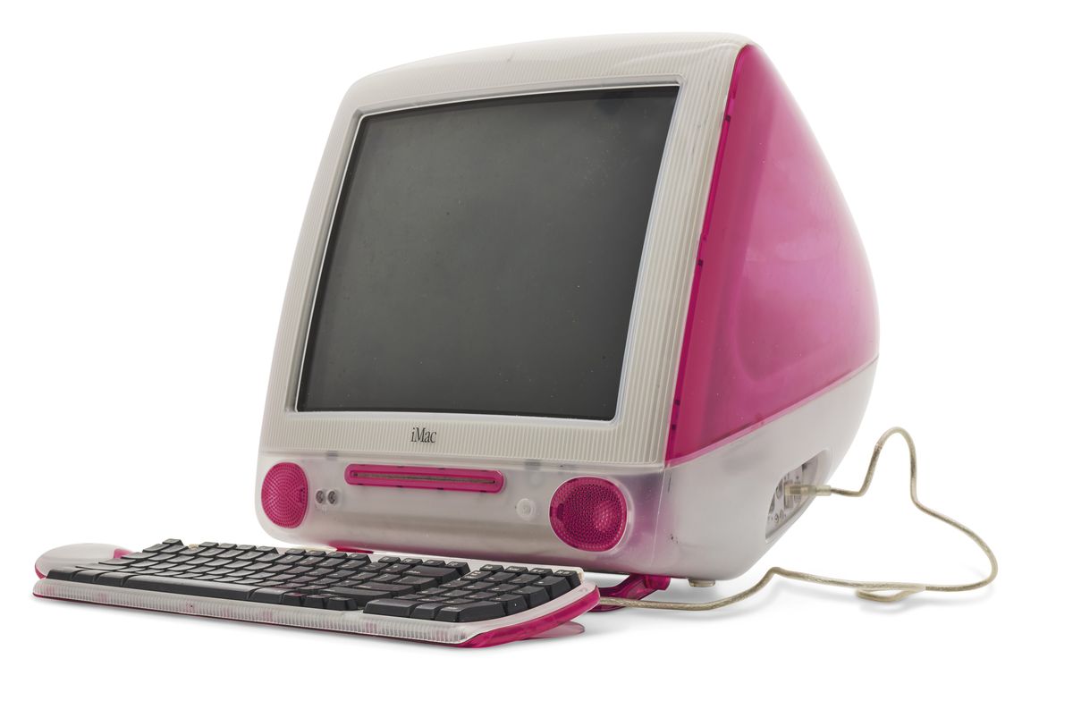 iMac utilizado por Jimmy Wales para desarrollar Wikipedia en 2001
