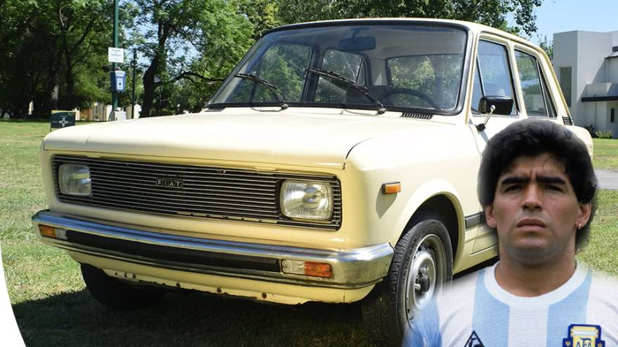 el primer auto de Maradona como un NFT de u$s 400.000