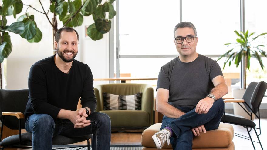 Braga y Nicolas Tejerina, CEO de Navent