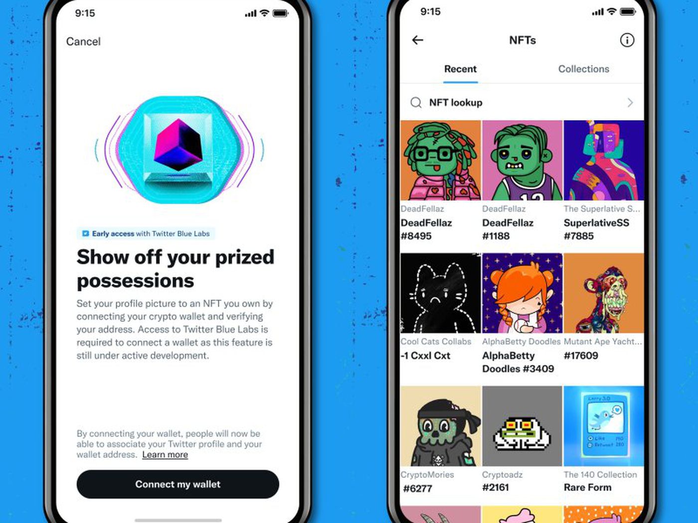 La función de NFTs estará habilitada únicamente para el servicio premium de la firma: Twitter Blue