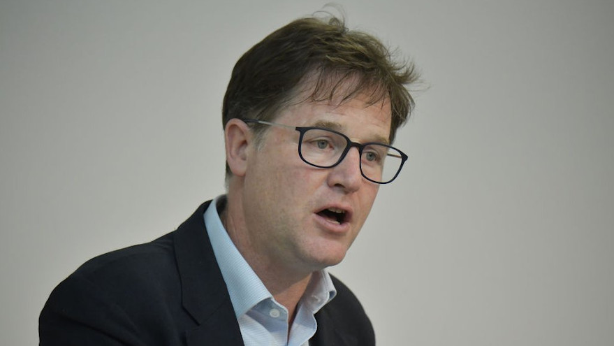 Nick Clegg es el presidente de Asuntos Globales de Facebook