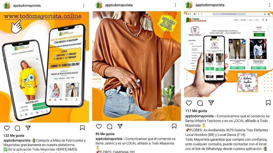 Todo Mayorista también ofrece productos para consumidores minoristas