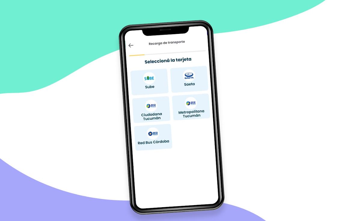 Personal Pay permite la recarga de diferentes tarjetas de transporte