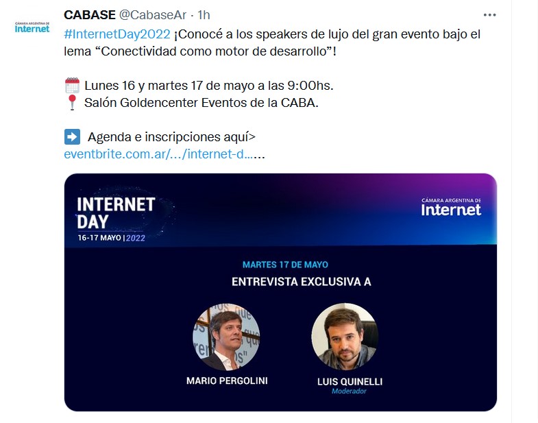 Serán entrevistados Mario Pergolini y Luis Quinelli