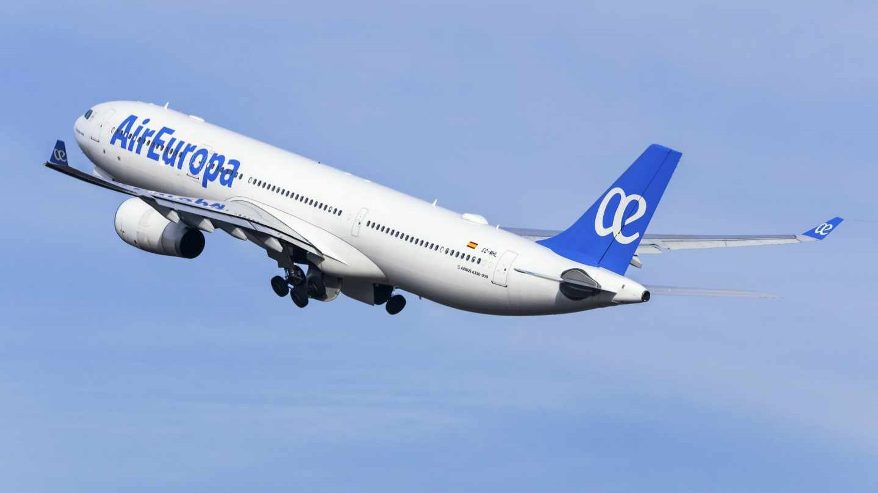 Air Europa realizó su primer vuelo gestionado de forma digital.