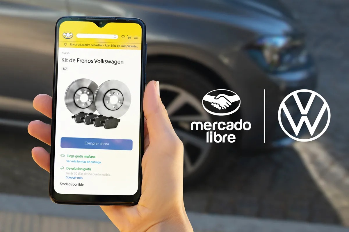 Volkswagen presentó su tienda oficial en linea en Mercado Libre
