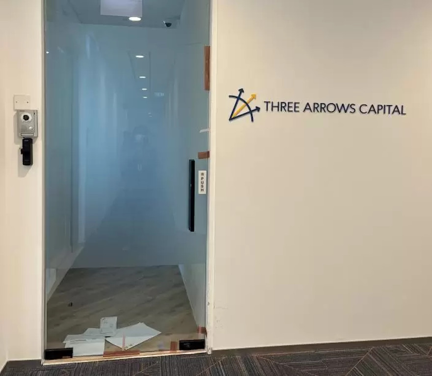 Las oficinas de Three Arrows Capital siguen abandonadas
