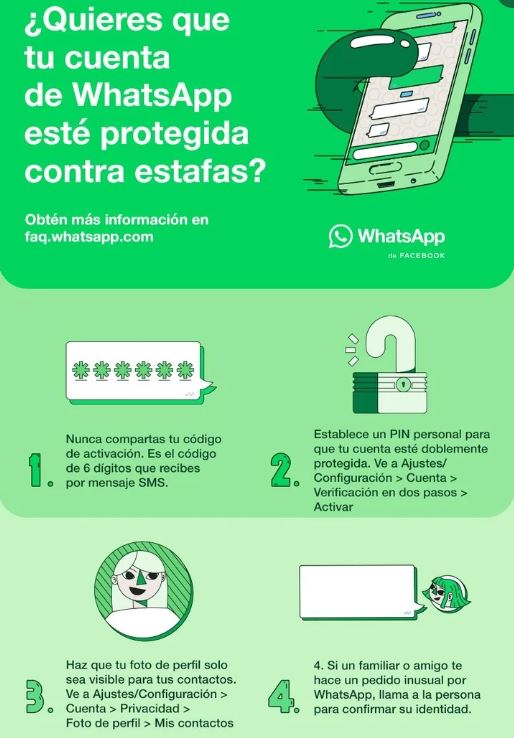 Consejos para reforzar la seguridad en WhatsApp
