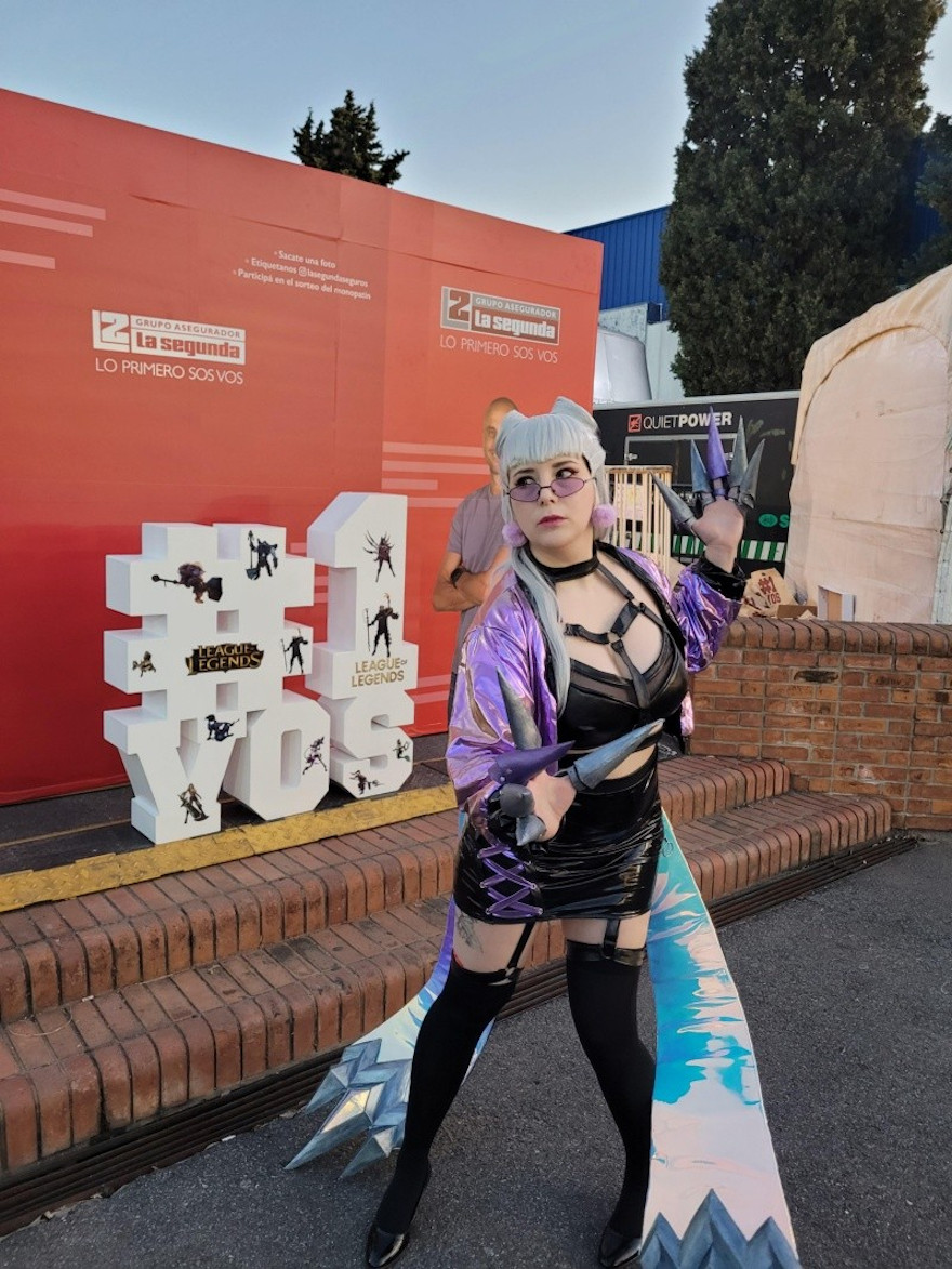 Una de las participantes del evento