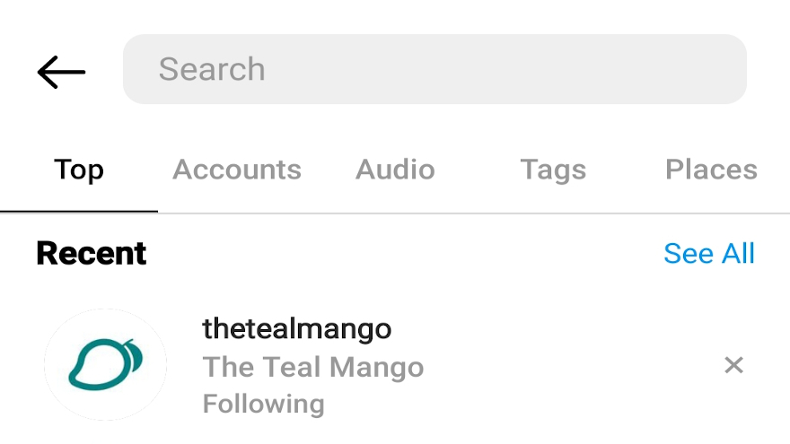 Instragram también hace un rastreo de tus actividades con su navegador