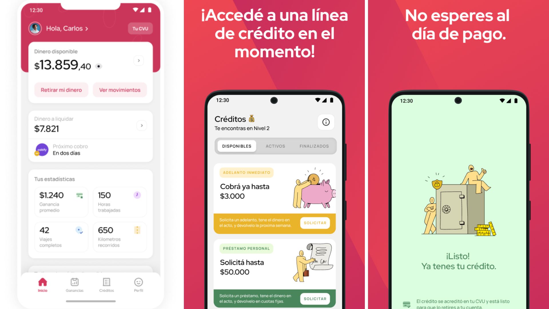 La app uils ofrece micro créditos a los conductores de apps de movilidad