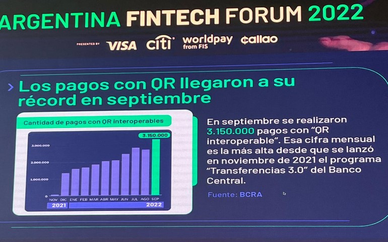 Hubo 26 millones de operaciones interoperables en septiembre y 5 millones fueron iniciadas con QR