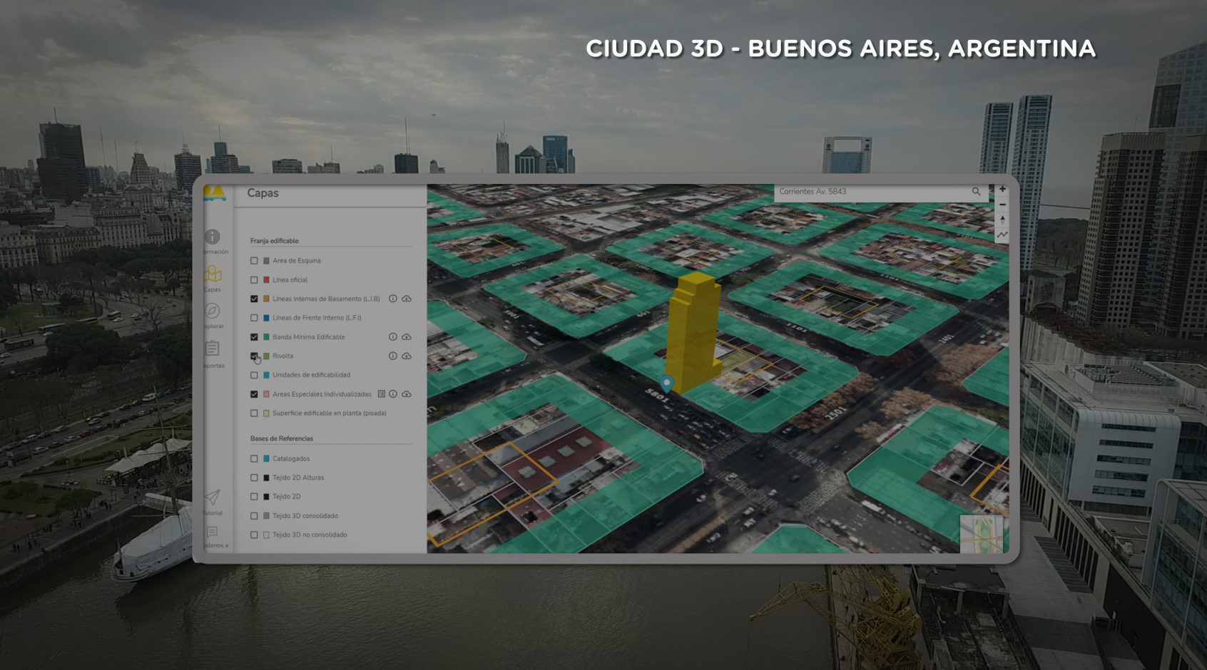 La plataforma Ciudad 3D