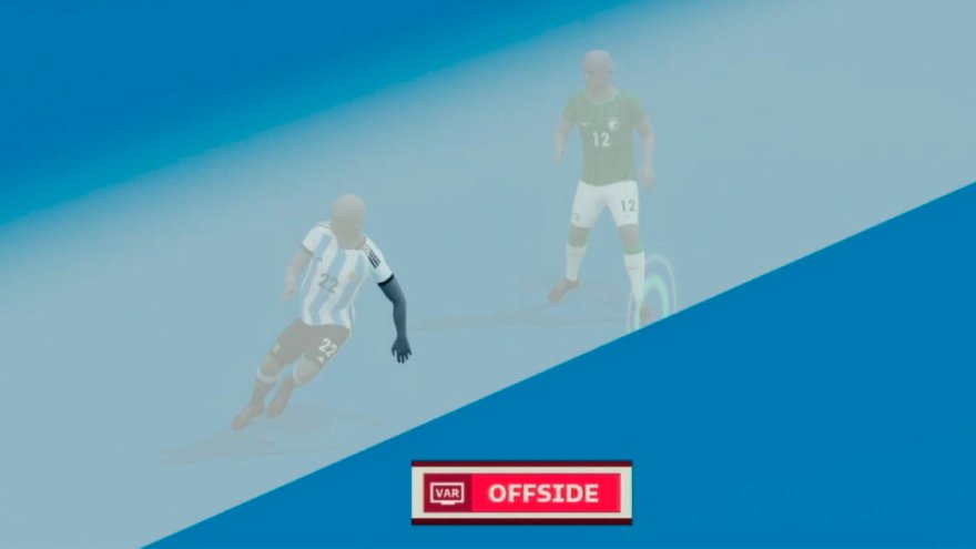 El VAR le anuló 3 goles a la Selección Argentina por posición adelantada en su debut en el Mundial Qatar 2022 ante Arabia Saudita
