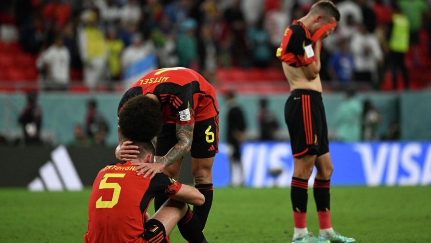 Bélgica, segunda clasificada a nivel mundial, terminó su participación mundialista, tras quedar por debajo de Marruecos y Croacia en el Grupo F.